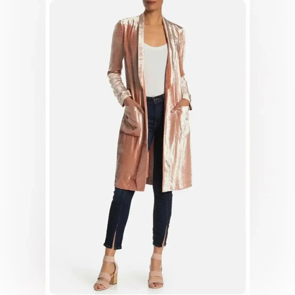 ALC VIRGIL VELVET SILK Cardigan JACKET - Picture 13 of 14